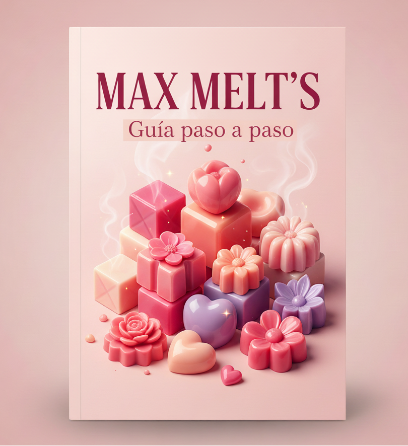 Taller (Manual + Videos) paso a paso para crear Wax Melts + 9 bonos de REGALO